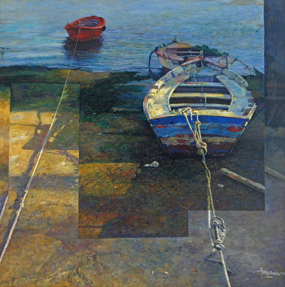 Barcas de Combarro — Arquímedes Artal