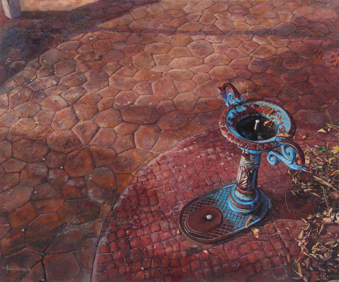 Fuente de Campolongo. Verano — Arquímedes Artal